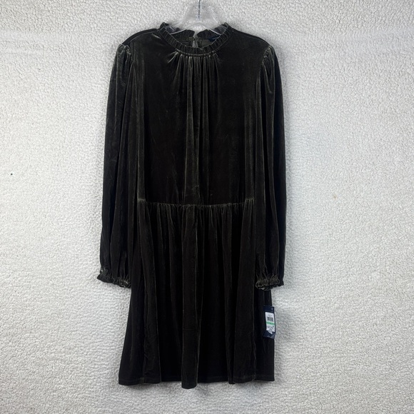 Tommy Hilfiger Dresses & Skirts - Tommy Hilfiger Dark Brown Long Sleeve Dress Size 8
